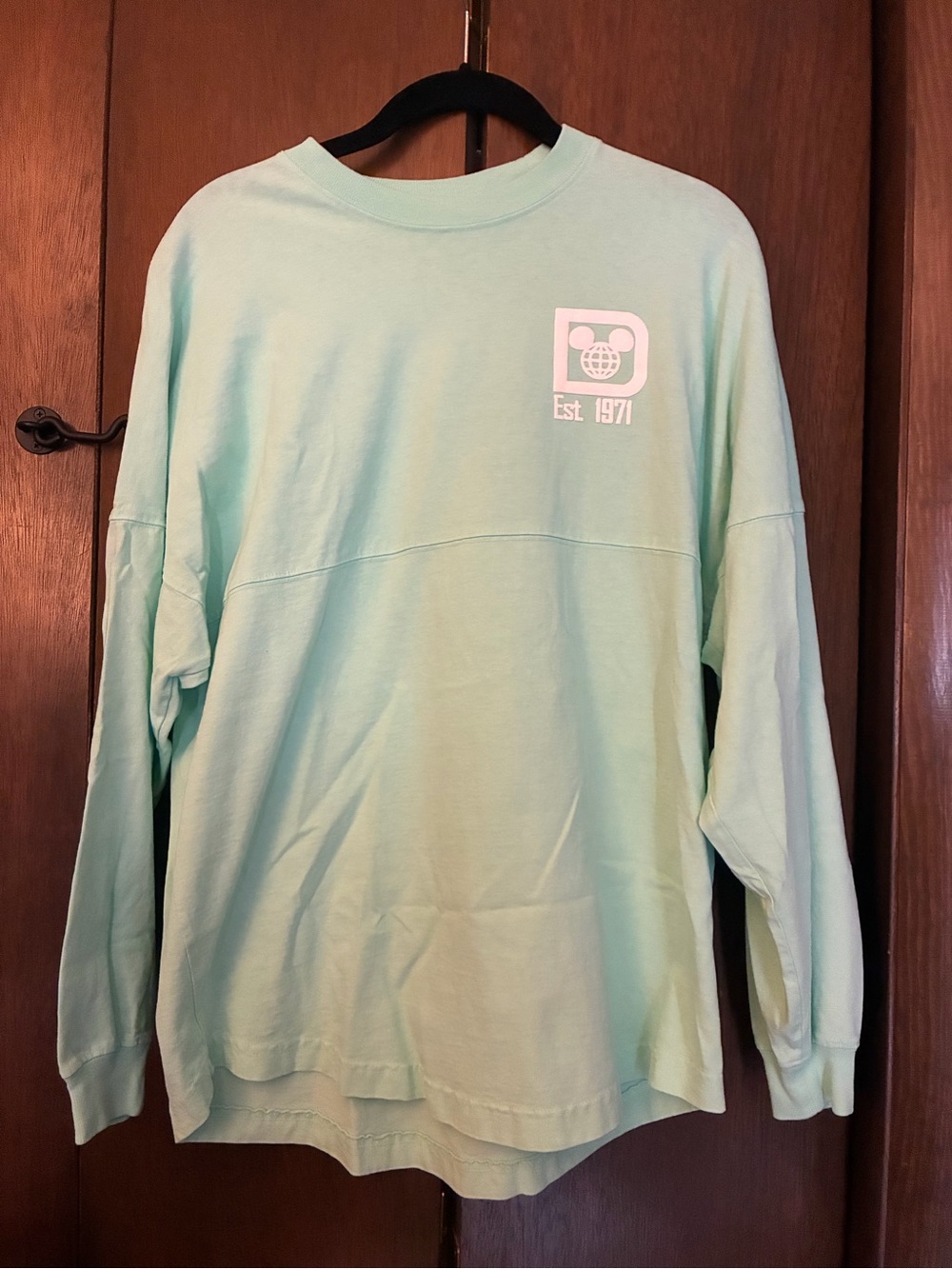 Mint Green Disney Spirit Jersey - Est. 1971 Logo